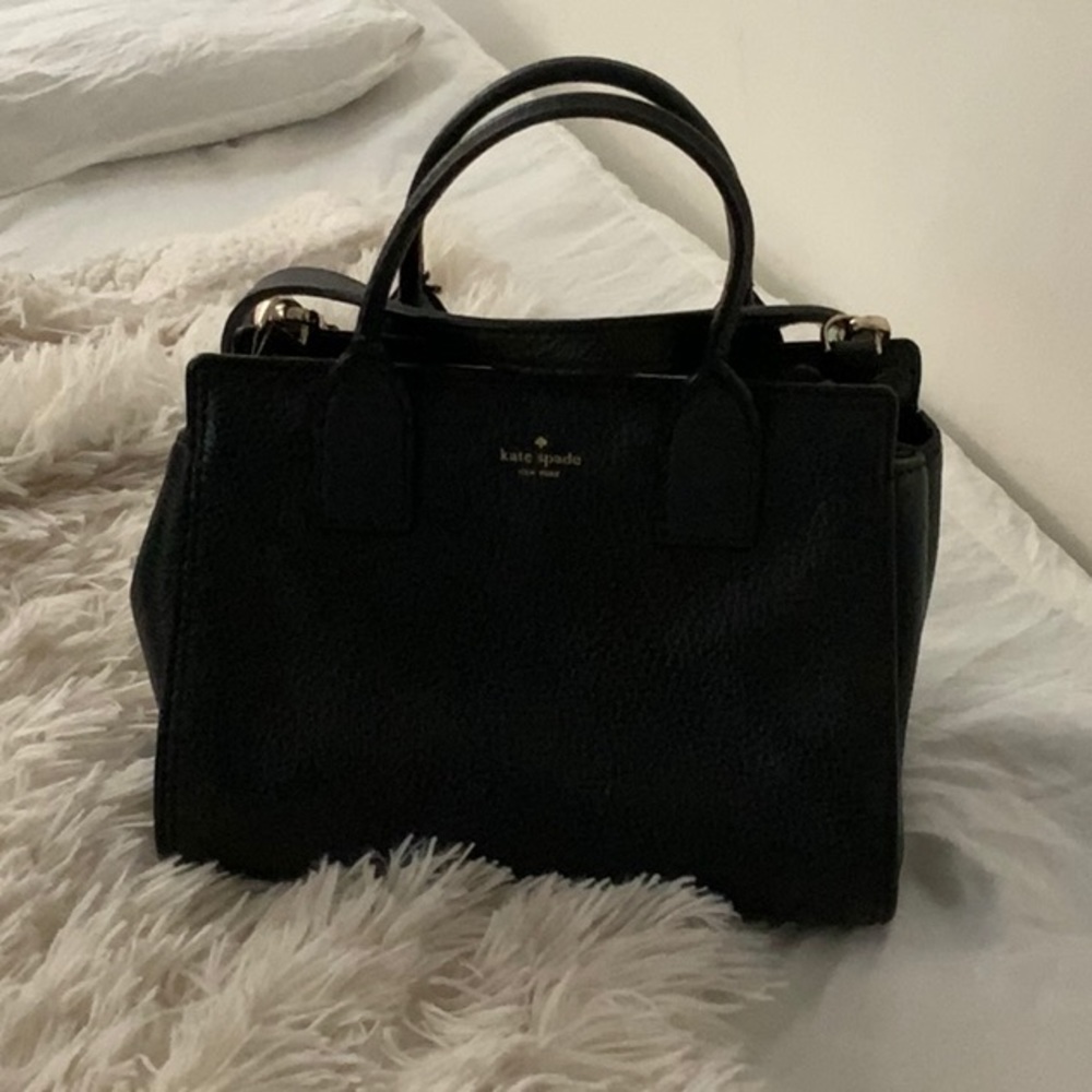 Kate Spade black cross body purse
